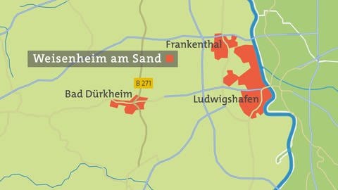 Hierzuland Weisenheim am Sand Karte (Foto: SWR)