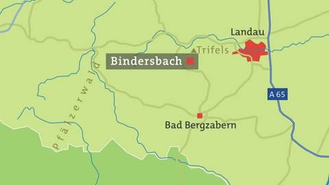 Bindersbach - Karte (Foto: SWR)
