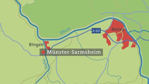 Hierzuland Münster-Sarmsheim Karte (Foto: SWR)