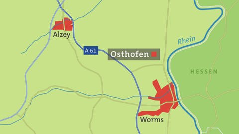 Hierzuland Osthofen, Karte (Foto: SWR)