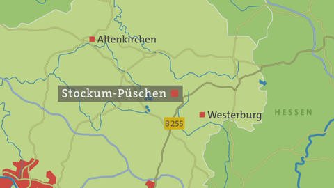 Stockum-Pueschen Karte (Foto: SWR, Stockum-Pueschen Karte)