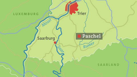 Paschel - Karte (Foto: SWR)