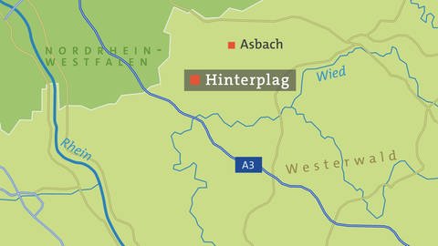 Hierzuland Hinterplag, Karte (Foto: SWR)