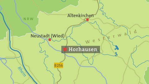 Horhausen - Karte (Foto: SWR)
