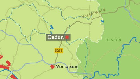 Kaden - Karte (Foto: SWR)