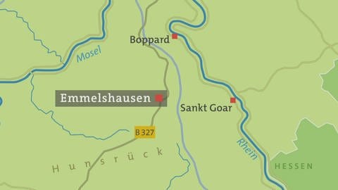 Emmelshausen - Karte (Foto: SWR)
