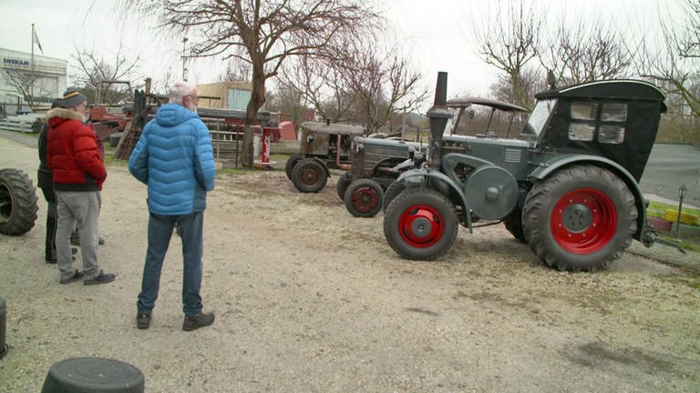 Hierzuland Weitersburg Traktor Oldtimer (Foto: SWR)