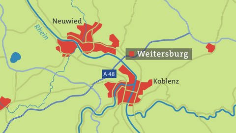 Hierzuland Weitersburg Karte (Foto: SWR)