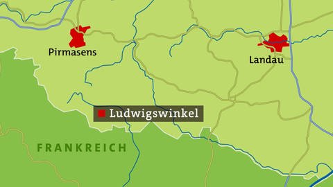 Karte Ludwigswinkel (Foto: SWR)