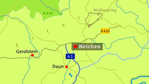 Karte Neichen (Foto: SWR)