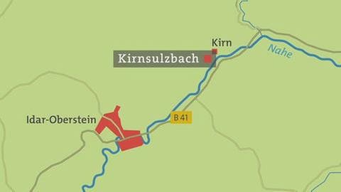 Karte Kirnsulzbach (Foto: SWR, SWR -)