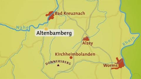 Altenbamberg Karte (Foto: SWR, SWR -)