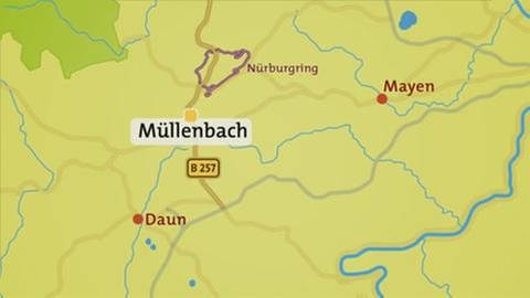 Karte Müllenbach (Foto: SWR, SWR -)