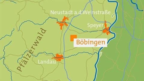 Karte von Böbingen (Foto: SWR, SWR -)