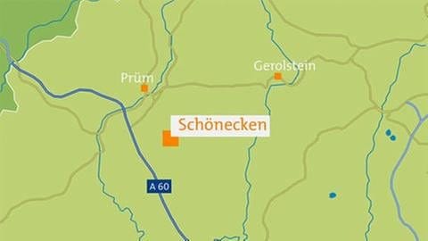 Karte von Schönecken (Foto: SWR, SWR -)