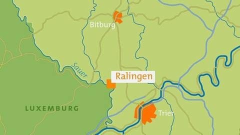 Karte von Ralingen (Foto: SWR, SWR -)