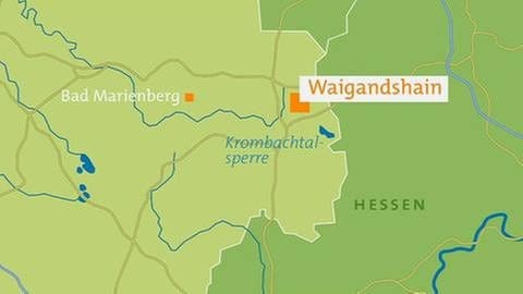 Karte von Waigandshain (Foto: SWR, SWR -)