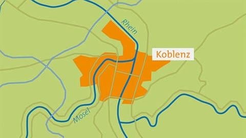 Karte Koblenz (Foto: SWR, SWR -)