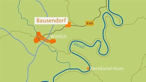 Bausendorf - Karte (Foto: SWR, SWR -)