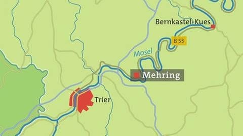 Karte von Mehring (Foto: SWR, SWR -)