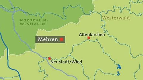 Die Karte von Mehren (Foto: SWR, SWR -)