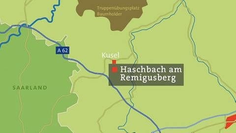 Karte von Haschbach am Remigusberg (Foto: SWR, SWR -)