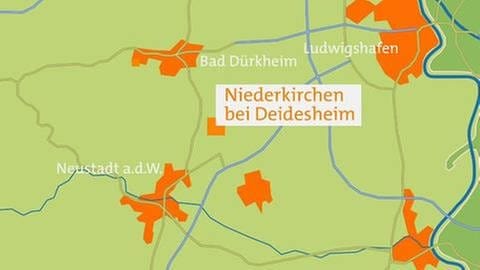Karte von Niederkirchen (Foto: SWR, SWR -)
