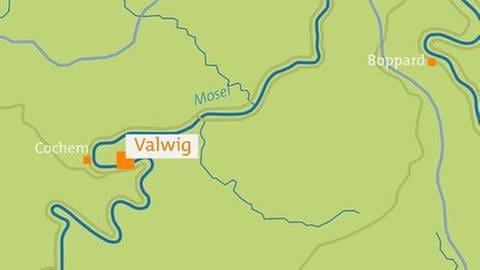 Karte von Valwig (Foto: SWR, SWR -)