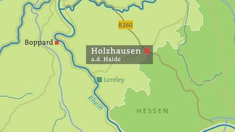 Karte von Holzhausen (Foto: SWR, SWR -)