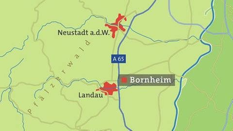 Karte von Bornheim (Foto: SWR, SWR -)