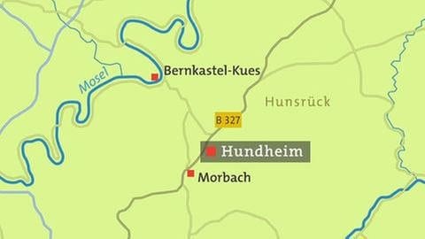 Karte Hundheim (Foto: Colourbox, SWR -)