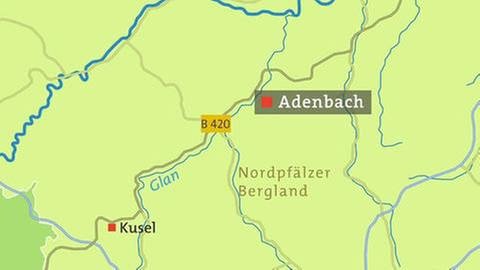 Karte von Adenbach (Foto: SWR, SWR -)