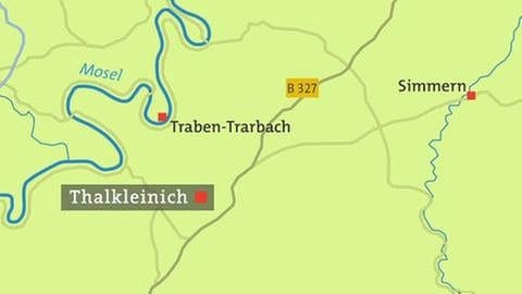 Karte von Thalkleinich (Foto: SWR, SWR -)