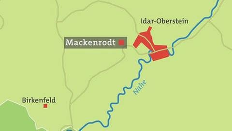 Karte Mackenrodt (Foto: SWR, SWR -)