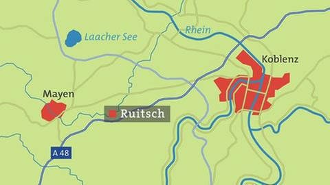 Karte von Ruitsch (Foto: SWR, SWR -)