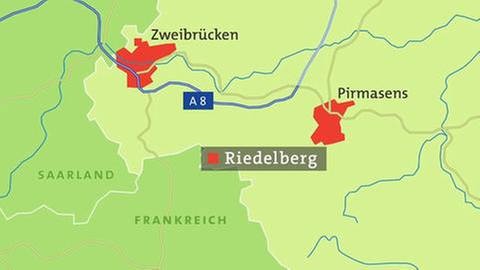 Karte von Riedelberg (Foto: SWR, SWR -)