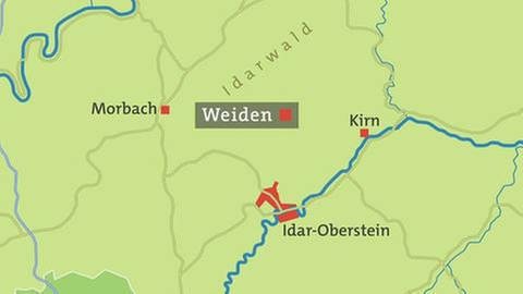 Karte Weiden (Foto: SWR, SWR -)