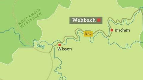 Karte Wehbach (Foto: SWR, SWR -)