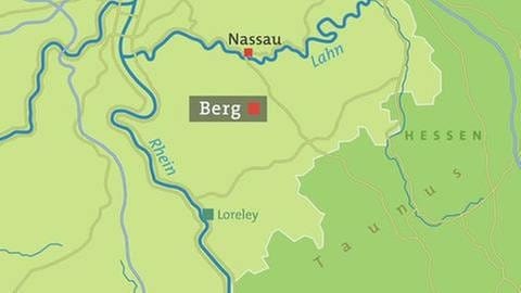 Berg - Karte (Foto: SWR, SWR -)