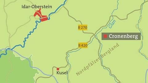 Cronenberg - Karte (Foto: SWR, SWR -)