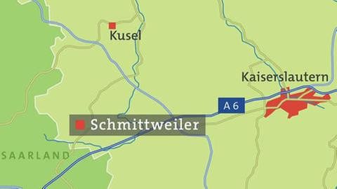 Karte von Schmittweiler (Foto: SWR, SWR -)