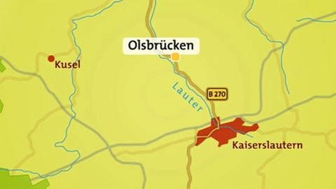 Karte Olsbrücken (Foto: SWR, SWR -)