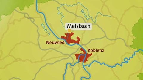 Karte Melsbach (Foto: SWR, SWR -)