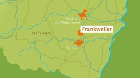 Karte von Frankweiler