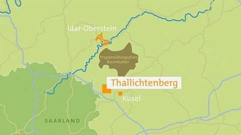 Thallichtenberg - Karte