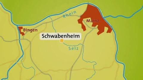Schwabenheim Karte