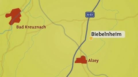 Karte Biebelnheim (Foto: SWR, SWR -)