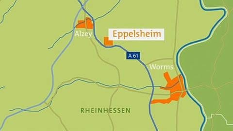 Karte von Eppelsheim (Foto: SWR, SWR -)