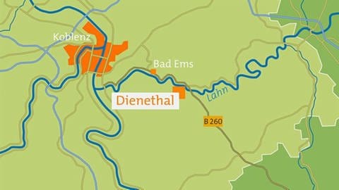 Karte von Dienethal (Foto: SWR, SWR -)