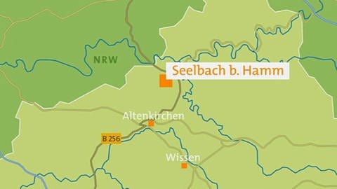 Karte von Seelbach bei Hamm (Foto: SWR, SWR -)